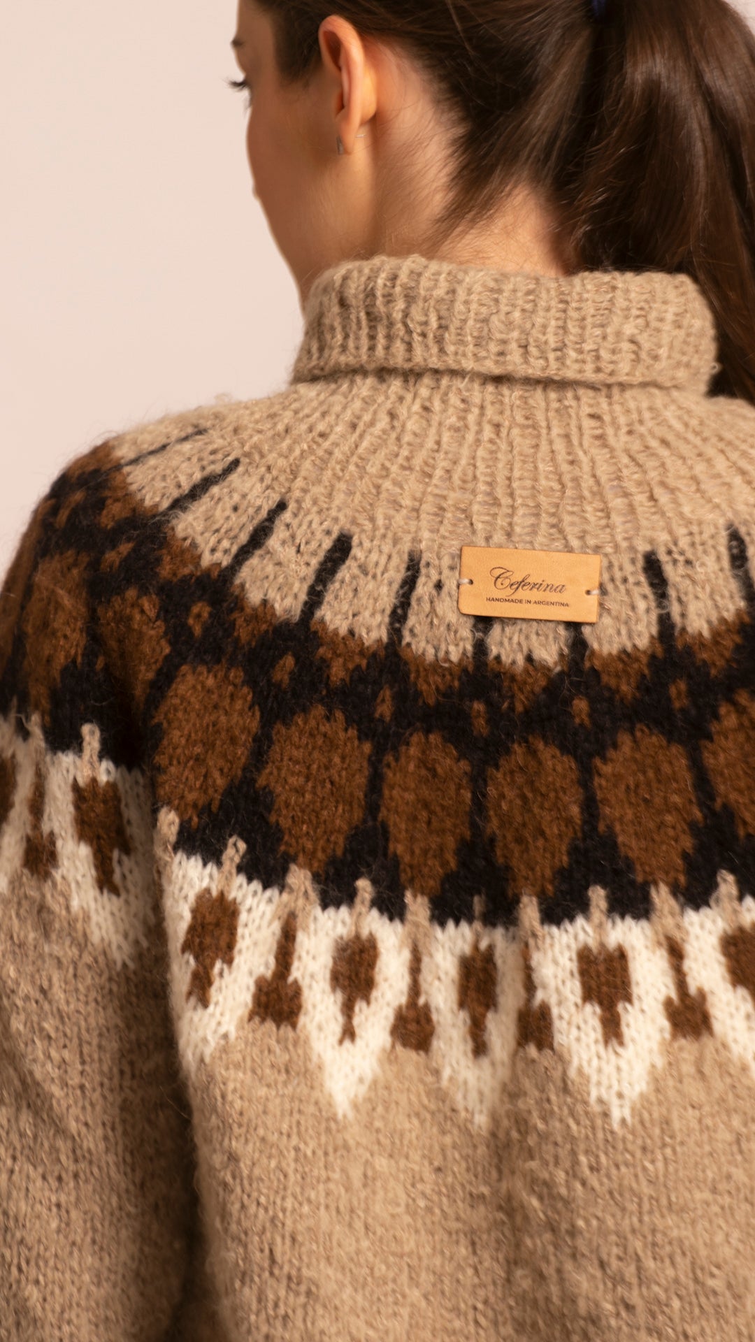 SWEATER FASANO. EDICION LUXURY " ALPACA"