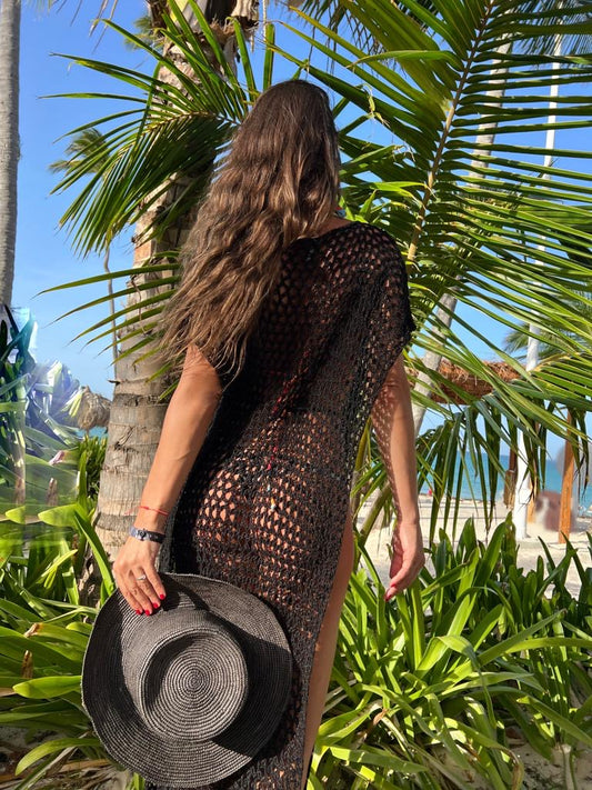 TUNICA SEDA PAMPITA