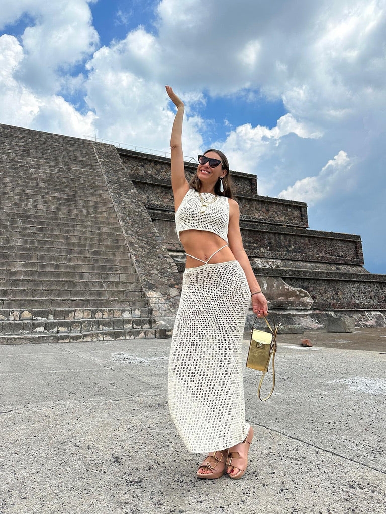 PAMPITA POLLERA CROCHET