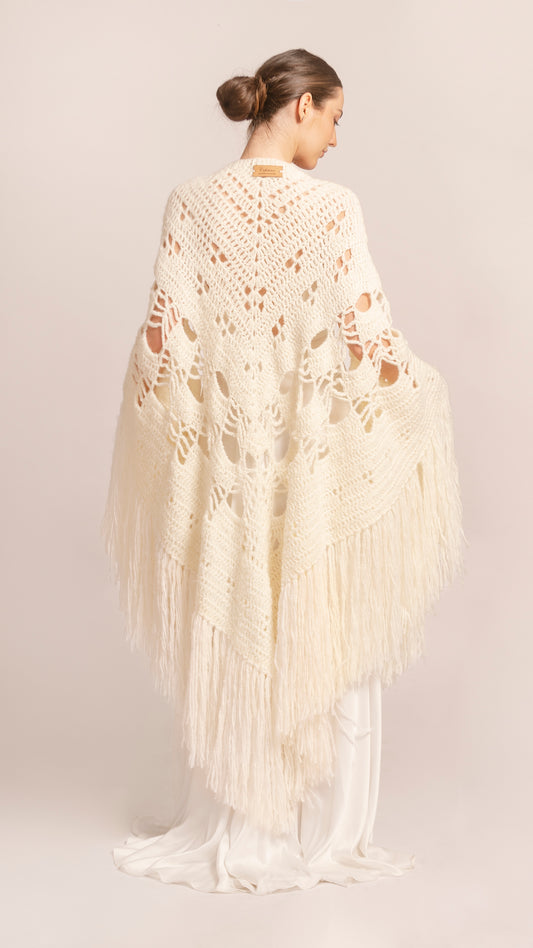 MANTÓN MILONGA CALADO