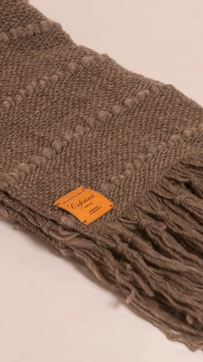 ARTISAN CRAFTSMANSHIP WOOL THROW, GAUCHA