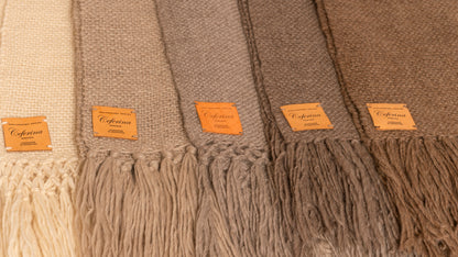 PURE VIRGIN WOOL THROW, CEFERINA CLASSICS