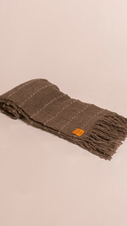 ARTISAN CRAFTSMANSHIP WOOL THROW, GAUCHA